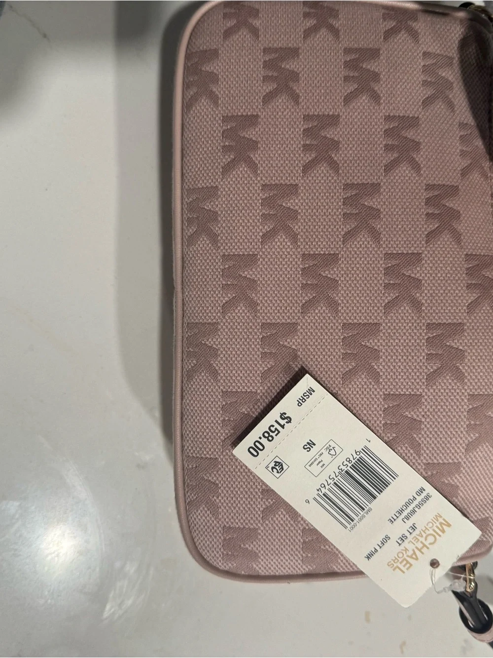 MICHAEL Michael Kors JET SET POUCHETTE - Handbag - soft pink NWT